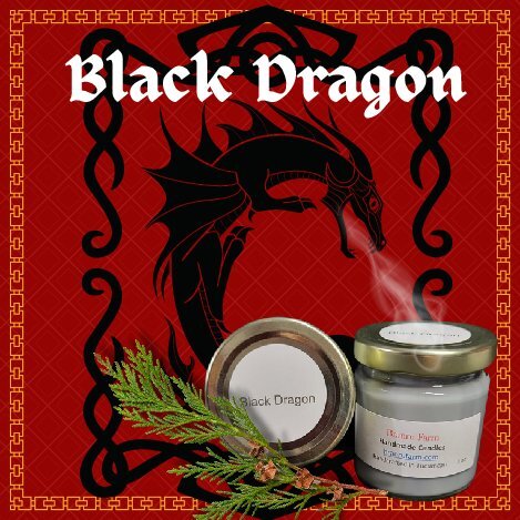 Black Dragon Candle