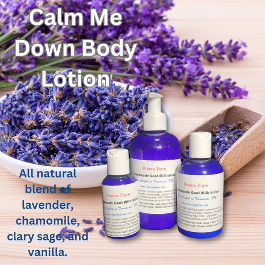 Calm Me Down Goat's Milk Body Lotion