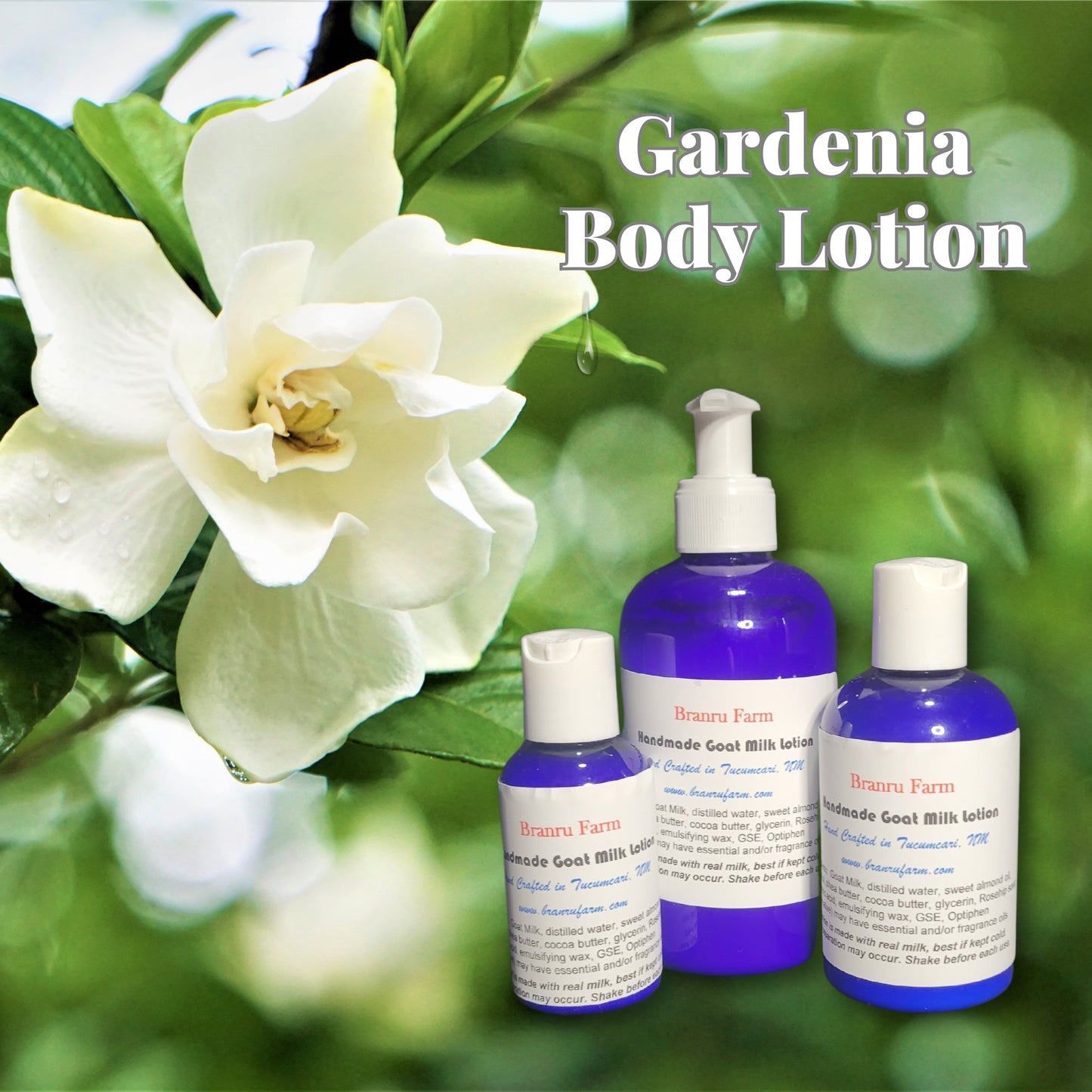 Gardenia Goat Milk Body Lotion