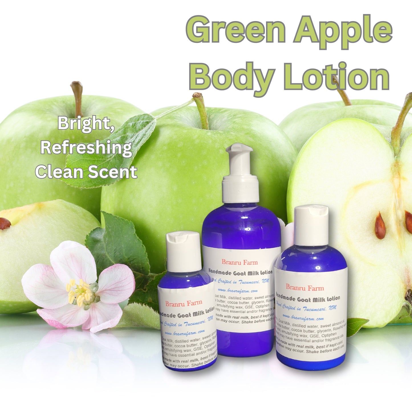 Green Apple Goat's Milk Lotion