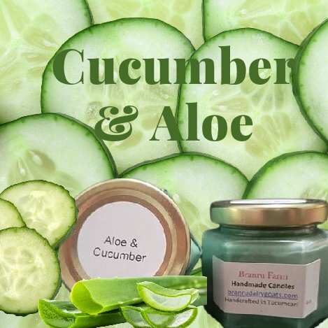 Aloe and Cucumber Candle