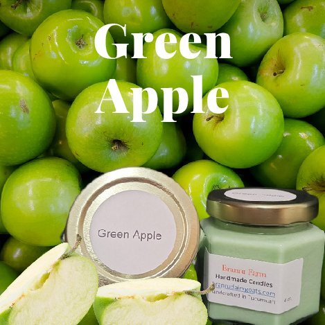 Green Apple Candle