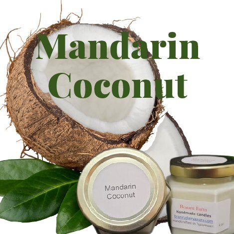 Mandarin Coconut Candle