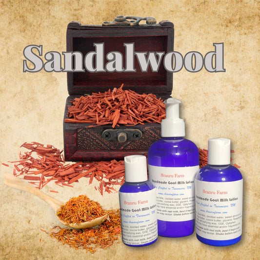 Sandalwood Goat's Milk Lotion