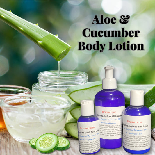 Aloe & Cucumber Goat Milk Lotion