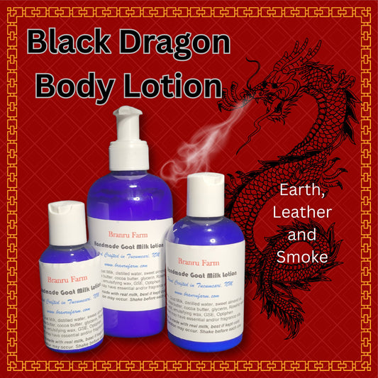 Black Dragon Goat's Milk Body Lotion