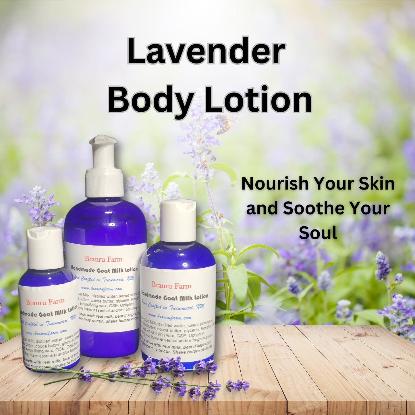 Lavender Goat's Milk Body Lotion